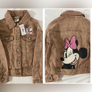 Disney’s Minnie Mouse Girls Denim Jacket Size 6/6X